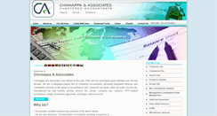 Desktop Screenshot of chinnappaassociates.com